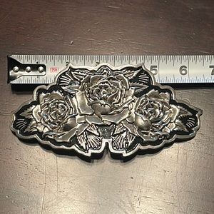 Famous Stars and Straps Roses Belt Buckle